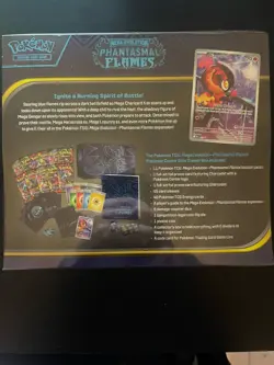 Phantasmal Flames Pokemon Center Elite Trainer Box ETB Factory Sealed - Image 2