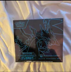 Phantasmal Flames Pokemon Center ETB Factory Sealed - Image 1