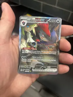 Pokemon N's Zoroark EX 185/159 Sv09 Journey Together Holo Special Illustration … - Image 1