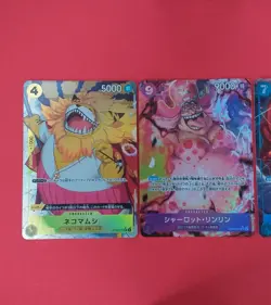 One Piece Cards X3 Japanese Alt Art Bundle OP08-069 SR OP10-046 SR OP06-110 UC - Image 3