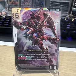 Justice Gundam - GD01-066 LR GUNDAM TCG CARD GAME - MULTIPLE COPIES AVAIL - Image 3