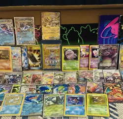 HUGE Pokemon Card Lot LOTS OF RARE AND EXPENSIVE CARDS - Image 1