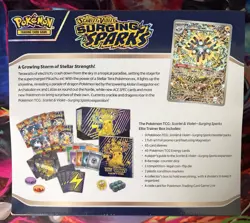 Pokemon TCG Scarlet & Violet SURGING SPARKS Elite Trainer Box FACTORY SEALED ETB - Image 2