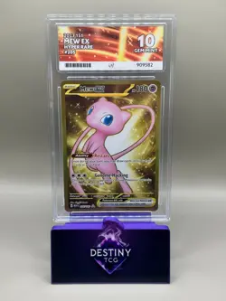 Mew ex 205/165 | Pokemon 151 | Hyper Rare | ACE GEM MINT 10 (Perfect Subgrades) - Image 1