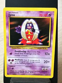 Pokemon TCG 31/102 Jynx - Base Set Unlimited 1999 (Uncommon) - Ungraded NM/M - Image 1