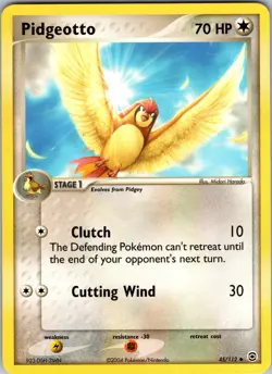 Pidgeotto 45/112 FireRed & LeafGreen Normal Pokemon TCG LP - Image 1