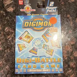 Bandai Digimon Digi-Battle Card Game Starter Set 2 Player Pack 62 Cards - Image 1
