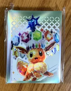 Pokemon TCG Scarlet & Violet Prismatic Evolutions ETB Card Sleeves 65 Ct - Image 1