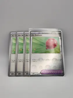 Pokemon (4x) Air Balloon 079/086 - 4x Playset - (1 Poke Ball, 3 regular) NM/M - Image 1