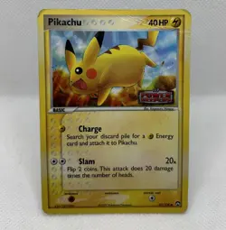 Pikachu #57/108 EX Power Keepers Stamped Holo 2007 Pokemon Card - Image 1
