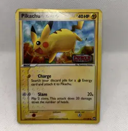 Pikachu #57/108 EX Power Keepers Stamped Holo 2007 Pokemon Card - Image 4