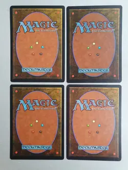 Red Elemental Blast x4 PLAYSET, MTG Revised /3rd Ed(1994) Common Red Instant NM - Image 2