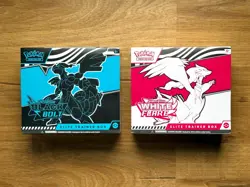 Pokemon TCG: Black Bolt White Flare Elite Trainer Box ETB 2x [NEW] In-Hand - Image 1