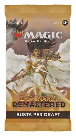 Magic: The Gathering Dominaria Remastered Busta Per Draft Busta 15 Carte (IT) - Image 1