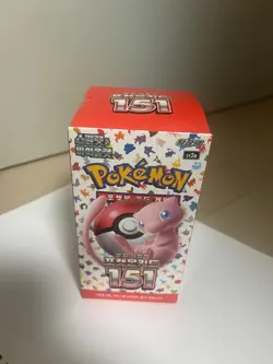 Pokemon 151 Booster Box - Korean Edition - Factory Sealed - Image 1