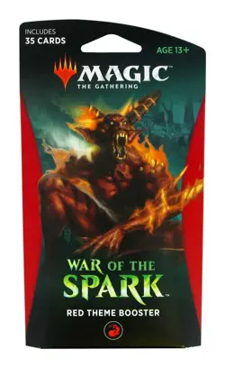 Magic: The Gathering War of the Spark Red Theme Booster (EN) - Image 1