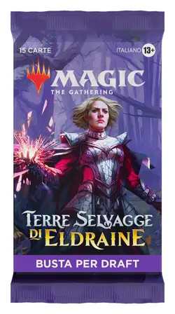 Magic: The Gathering Terre Selvagge di Eldraine Busta Per Draft Busta 15 Cart... - Image 1