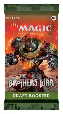 Magic: The Gathering The Brothers War Draft Booster Busta 15 Carte (EN) - Image 1