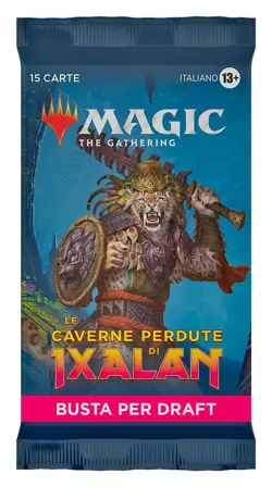 Magic: The Gathering Le Caverne Perdute di Ixalan Busta Per Draft Busta 15 Ca... - Image 1