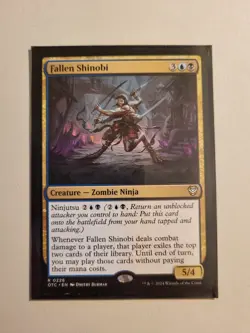 Magic MtG - Fallen Shinobi - NM - Image 1