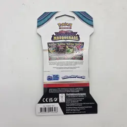 Pokemon Scarlet & Violet Twilight Masquerade Sleeved Booster Pack Artwork Varies - Image 2