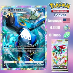 Empoleon - Mega Shine – Pokemon TCG Pocket – Fast Trade (ENG) - Image 1