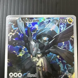 Pokemon TCG N’s Zekrom #031 Black Star Promo Full Art Ascended Heroes - NM - Image 2
