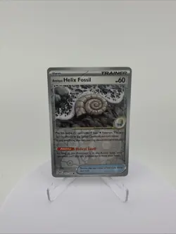 Pokemon TCG Scarlet & Violet 151 Reverse Holo Antique Helix Fossil 153/165 - Image 1