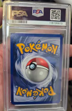 1999 POKEMON BASE SET POLIWRATH #13 HOLO PSA 9 MINT #116135813 (NEW CERT) - Image 4