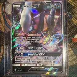 Pokemon Burning Shadows Darkrai GX 088a/147 Holo Alternate Art Promo - NM - Image 1