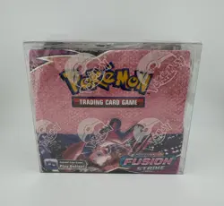 Fusion Strike Booster Box Pokemon Sword & Shield NEW SEALED - w/ Semi Rigid Case - Image 1