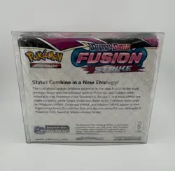 Fusion Strike Booster Box Pokemon Sword & Shield NEW SEALED - w/ Semi Rigid Case - Image 4