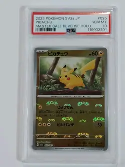 Pokemon Slab lot Pikachu , Ancient Mew, Tag Team Psyduck And Slowpoke - Image 4