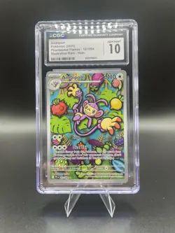 Pokemon Ambipom 107/094 Phantasmal Flames Illustration Rare Holo - Image 1
