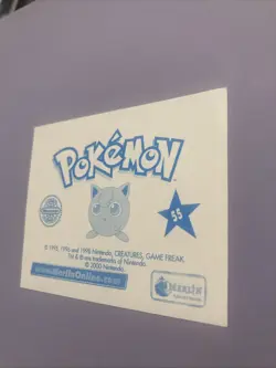 Nintendo Pokemon Merlin Sticker Series 2 #55 Episode 10 2000 - Image 5
