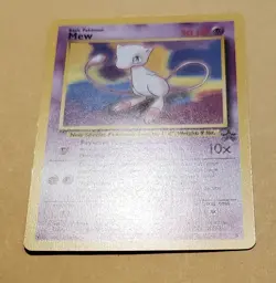 2000 Pokemon Mew Promo original owner never played - Image 3
