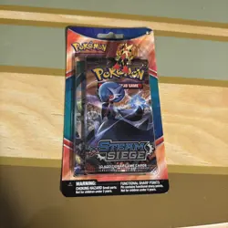 Pokemon XY Steam Siege Roaring Skies 2-Pack Blister Blaziken Pin Factory Sealed - Image 1