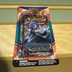 Pokemon XY Steam Siege Roaring Skies 2-Pack Blister Blaziken Pin Factory Sealed - Image 3