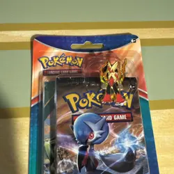 Pokemon XY Steam Siege Roaring Skies 2-Pack Blister Blaziken Pin Factory Sealed - Image 4