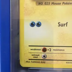 Pokemon TCG Surfing Pikachu Evolutions Secret Rare 111/108 PSA 10 2016 - Image 3