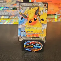 Pokemon Flareon EX Full Art Ultra Rare Holo RC28/RC32 Generations 170 HP - Image 1