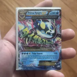 Pokemon Primal Kyogre EX 55/160 XY Primal Clash Ultra Rare Full Art Holo 240 HP… - Image 1