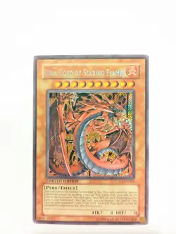 Uria, Lord of Searing Flames Secret Rare Limited Edition CT03-EN005 LP - Image 1