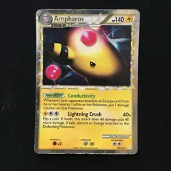 Ampharos (PRIME) 105/123 Pokemon Card (Holo) Moderately Played - Image 1