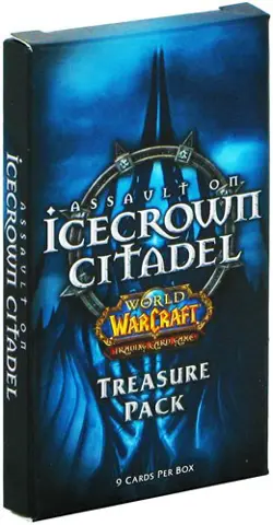 World of WarCraft Assault on Icecrown Citadel Treasure Pack Busta 9 Carte (EN) - Image 1