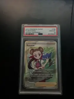 POKEMON 2022 Astral Radiance Full Art Trainer ROXANNE #188 PSA 10 Gem Mint - Image 1