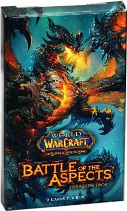 World of WarCraft Battle of the Aspects Treasure Pack Busta 9 Carte (EN) - Image 1