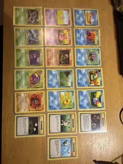 Pokemon Fossil Card Bundle Job Lot (19 Cards) WOTC Vintage + 1st Edition Krabby - Image 1
