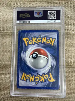 Graded PSA 3 2004 Pokemon Ex - TM Magmas Houndoom - TM Magma Vs. TM Aqua Holo - Image 2