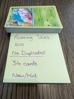 Pokemon Roaring Skies Bundle 34 Cards No Duplicates 2015 XY Job Lot NM - Image 2